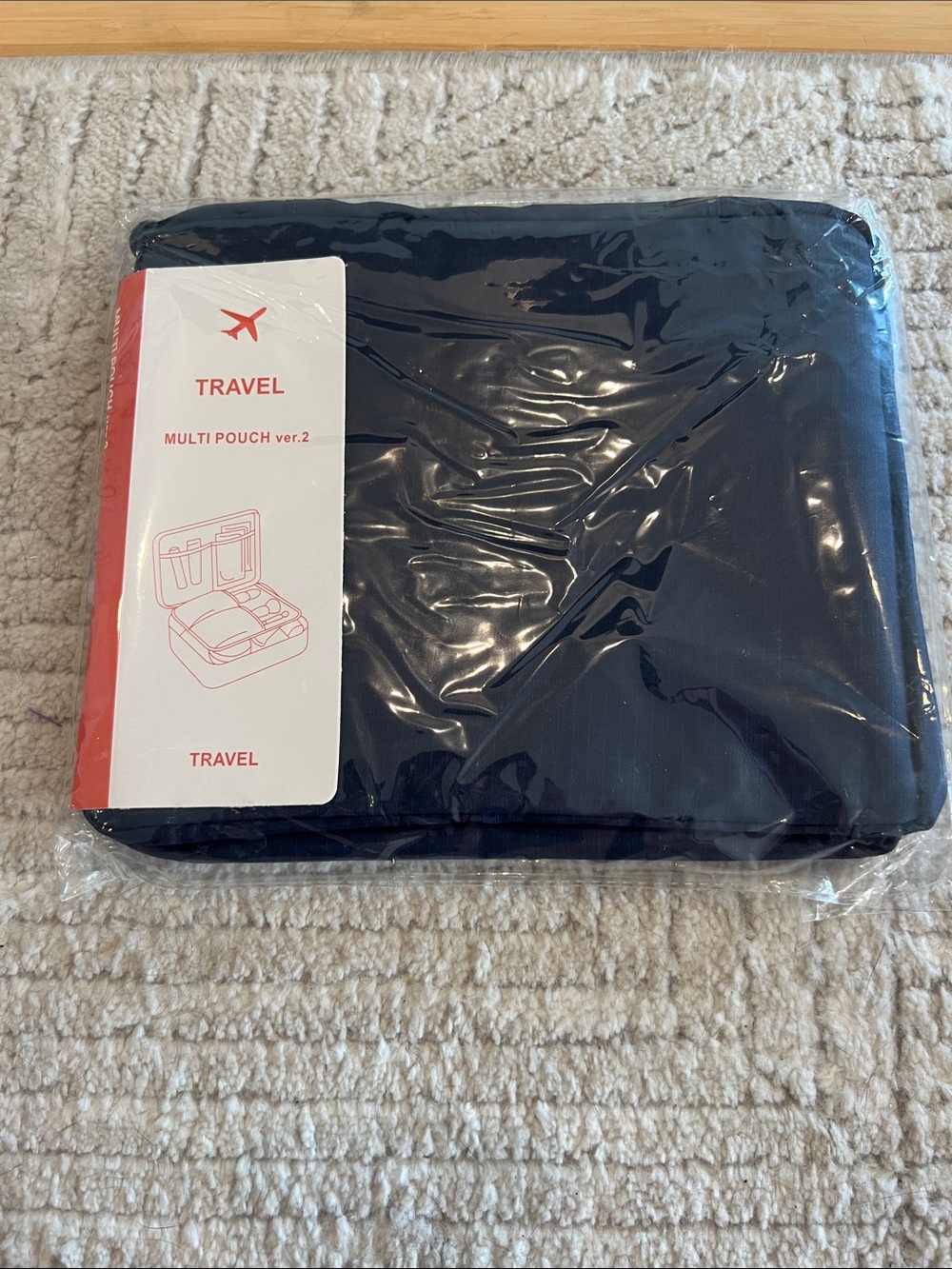 Travel Multi Pouch ver.2 - Navy Travel Organizer z2